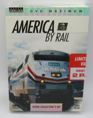 AMERICA BY RAIL - SCENIC BEAUTY & LEGENDARY TRAINS 4-DISC DVD SET, POTOMAC EAGLE