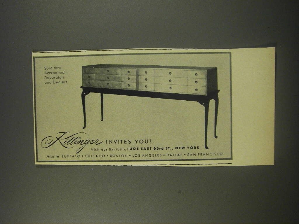 Ebay kittinger furniture outlet