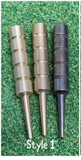 Mitten Golf Supply -CNC Divot Tool- Brass Single Prong - STYLE  1 - Made in USA!