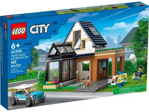 LEGO CITY 60398-La maison familiale et la voiture électrique- Neuf et scellé - Photo 1/1