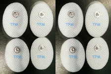 Small Replacement Pads (8) for Health Herald Digital Massager Massage TENS Units