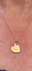 Gold Small Heart Charm/Pendant Jennifer Fisher 14k Rose