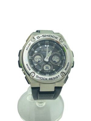 時計 GST-W310-1AJF G-SHOCK CASIO G-SHOCK GST-W310-1AJF Black Resin Tough Solar Digital Analog
