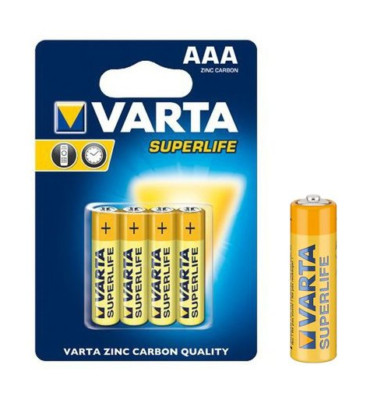 Zink Kohlenstoff Batterie Varta LR3 (AAA) SuperLife