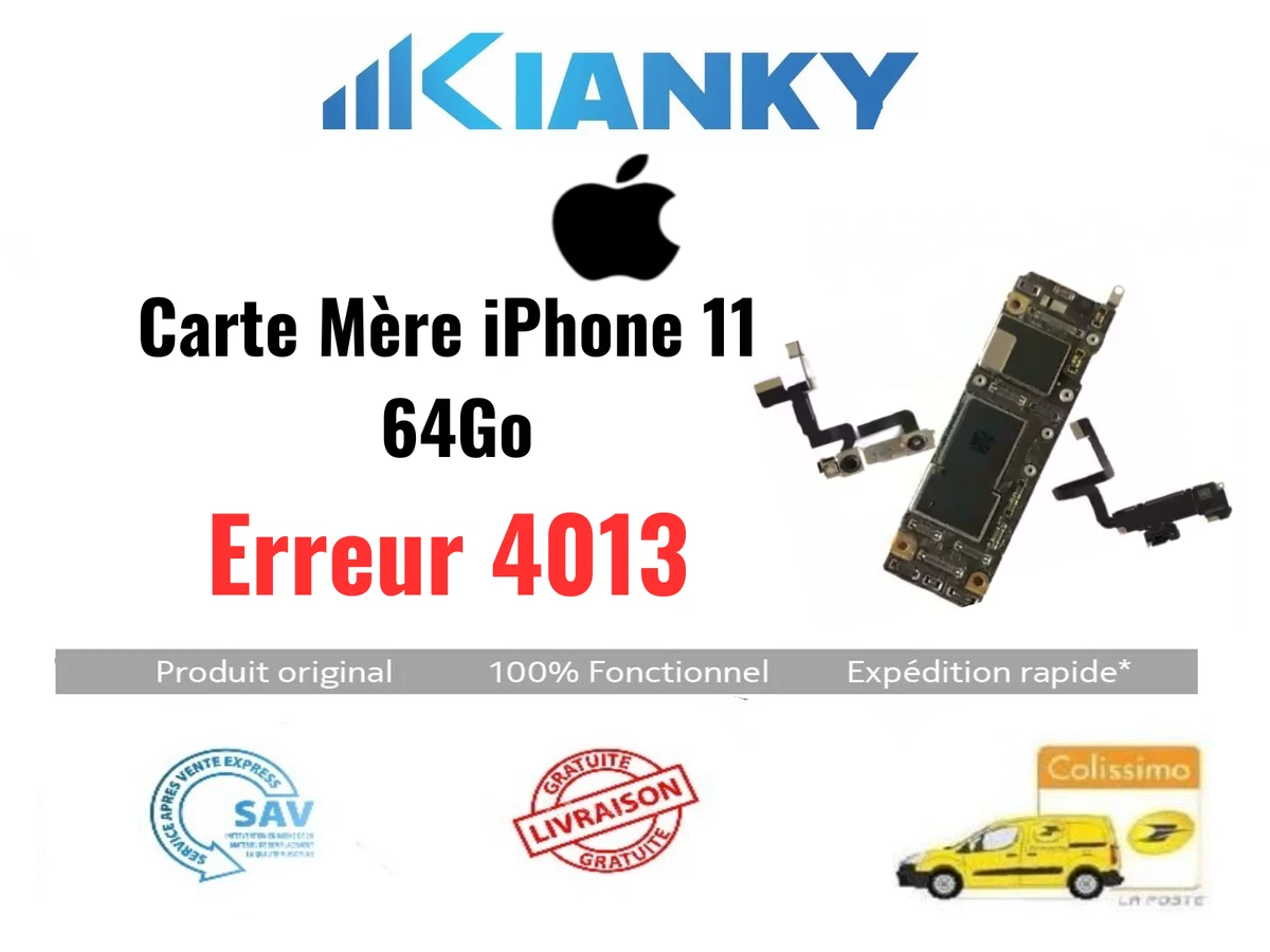 Carte Mère IPhone XR Défectueuse - Surchauffe + Problème Tactile - Pour Pièces