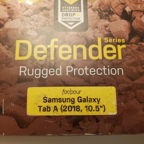 Otterbox Defender Series Case for Samsung Galaxy Tab A 10.5-inch (2018) - Black - Picture 3 of 4