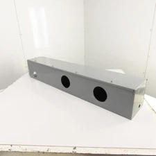 Square D LDB84 8 x 8" x 48" Long Electrical Auxiliary Wireway Gutter Screw Cover