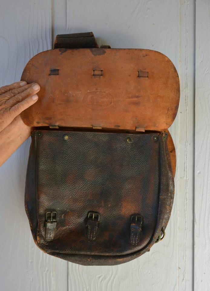 Early U.S. Cavalry Leather Saddle Bags Indian Wars eBay