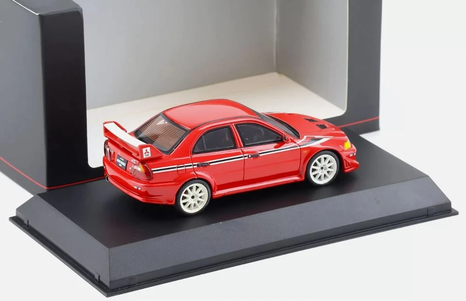 KYOSHO - Voiture de couleur rouge - MITSUBISHI Lancer Evolution VI TME - 1/43... - Photo 2/3