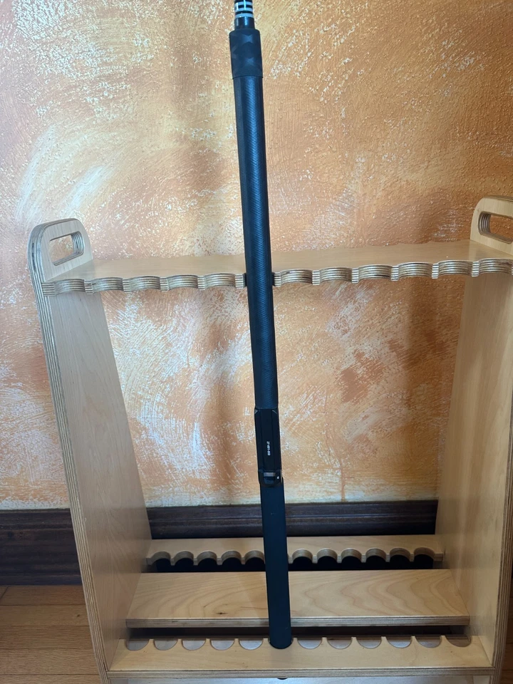 Barra de riel Seeker OSP 3x 7'3" 100 - 150# con asiento de carrete cola de milano ReelQuick 27 mm. Foto 3 de 4