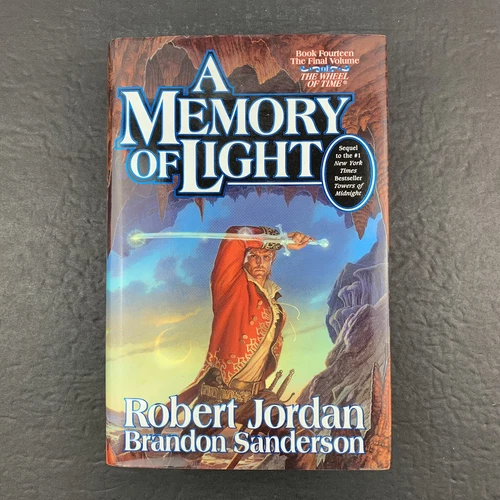 A Memory Of Light By Robert Jordan Auto Signed 1ST Edition The Wheel Of Time