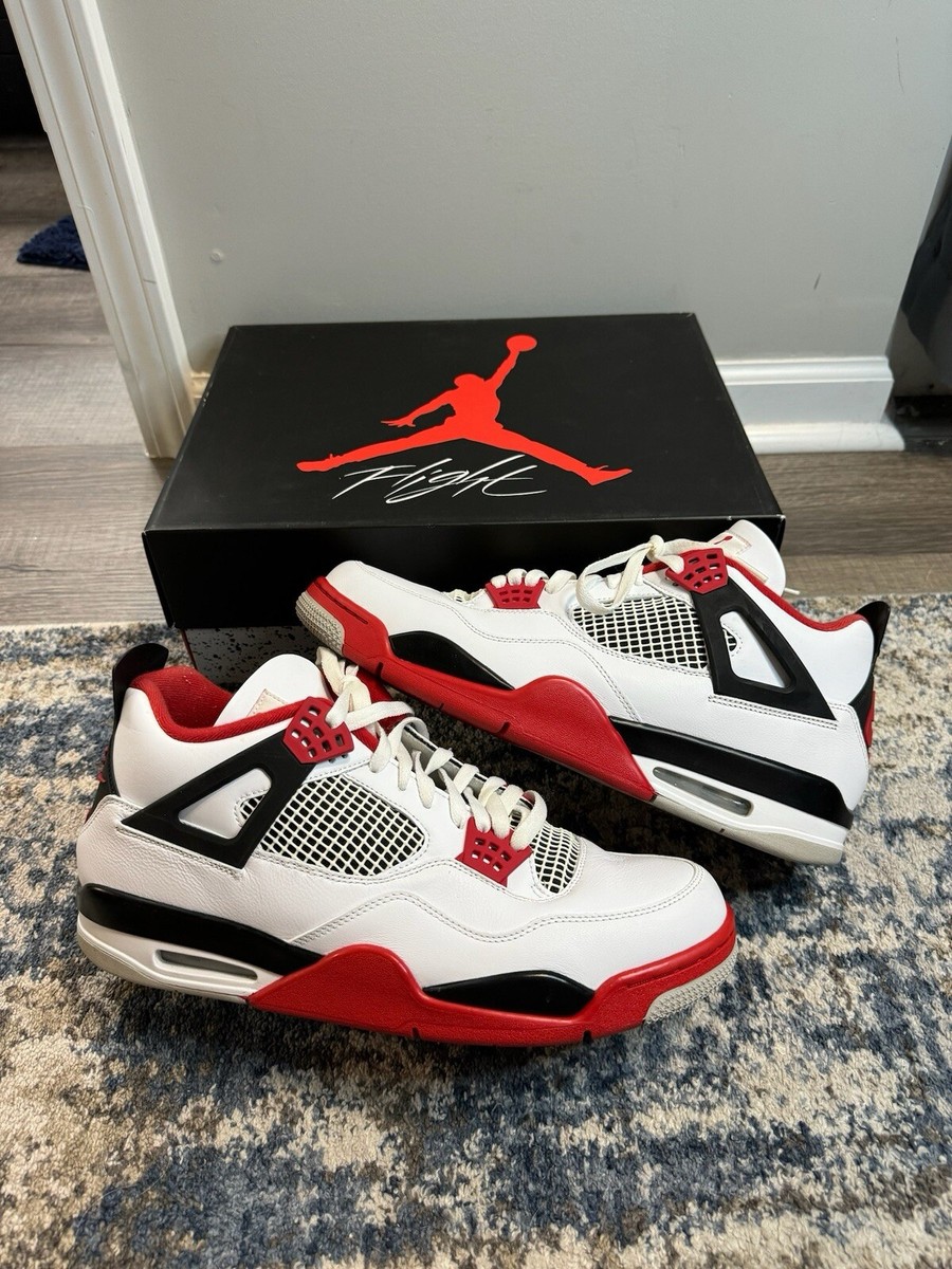 jordan 4 fire red 5y