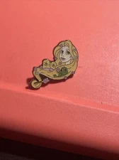 Disney Rapunzel Flower Hair Loungefly Blind Box Mystery Lapel Enamel Pin Pascal