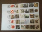 GB 2014-2018 The Great War 5 Stamp Sets RARE Quintuple-Dated FDC 5 Years Of Pmks