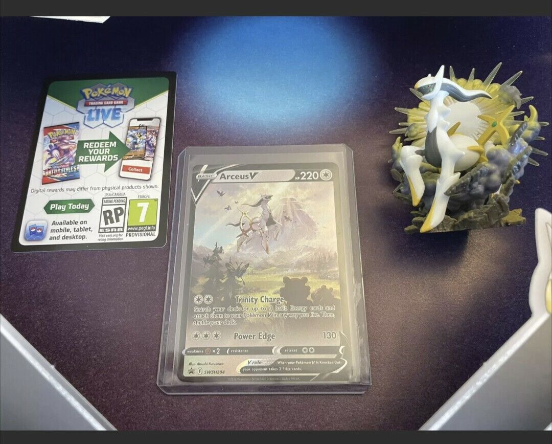 Arceus V SWSH204 Pokemon TCG Live Code