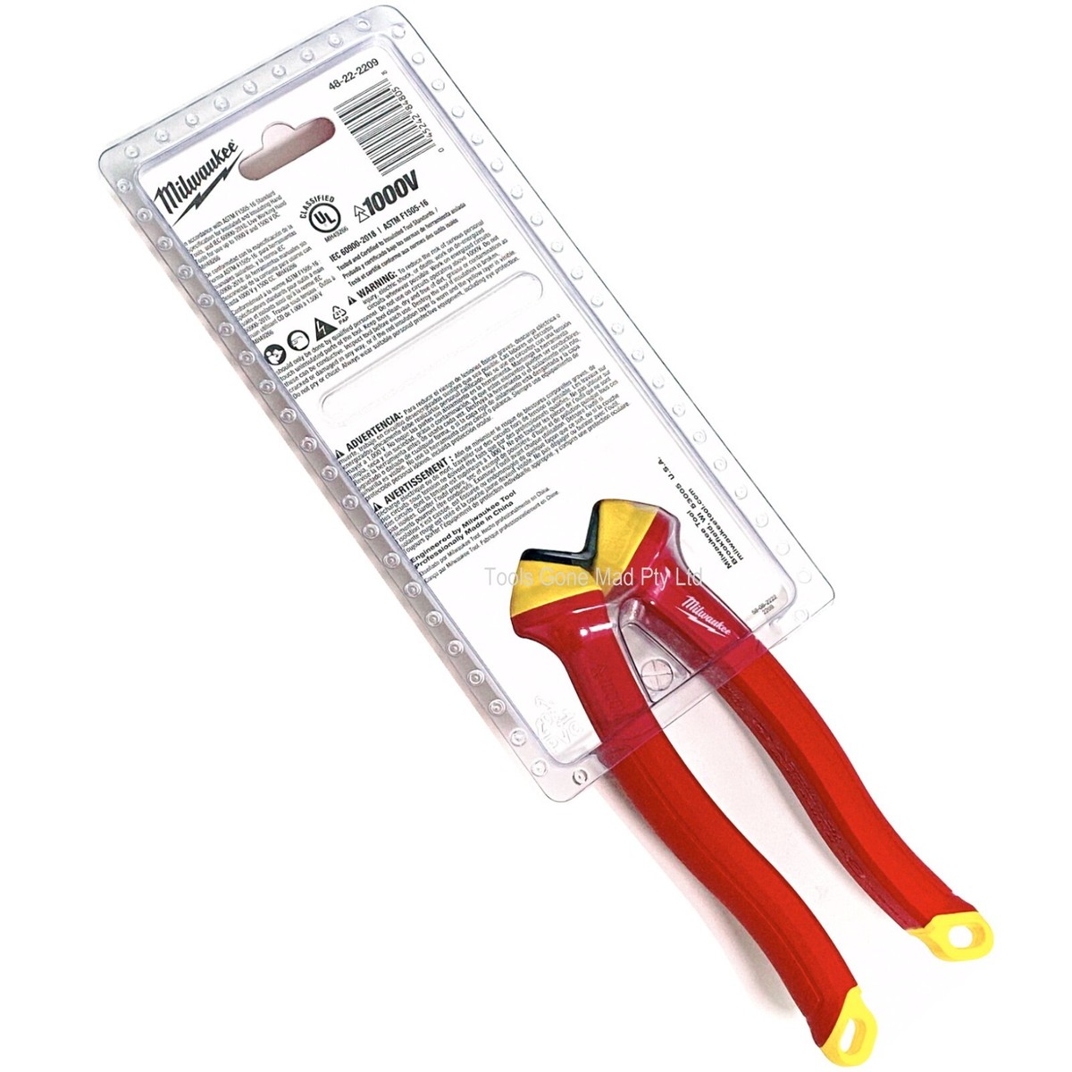 【美品】 K.E.S KIP-001 【2-648】 Knipex StepCut XL Cable Shears, 9
