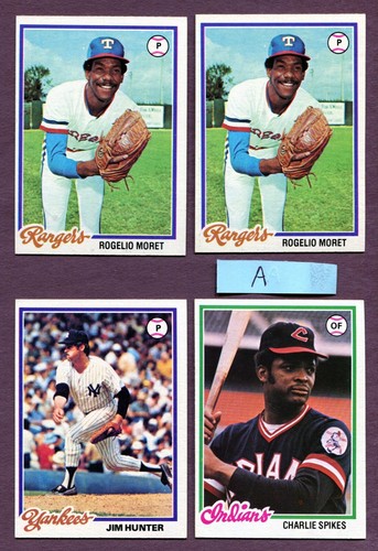 1978 Topps Baseball #295-500  You Pick  Complete Your Set   $2.00 Minimum Order - Picture 323 of 390