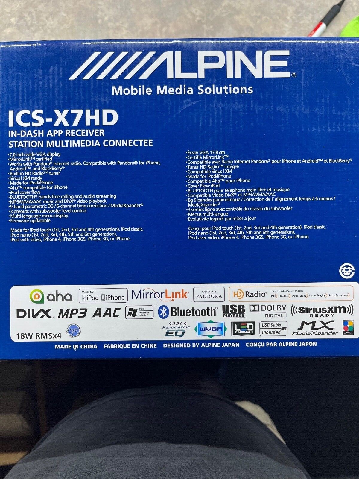 ALPINE ICSX7D INDASH APP RECEIVER eBay