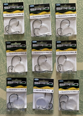 9 Spro Bait Rig Circle Black SAJBRC-8/0-50