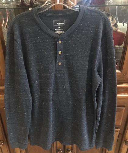 Sonoma Men's Size Medium M Long Sleeve 