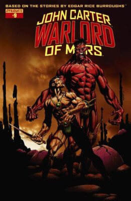 John Carter, Warlord of Mars #9 Variant Cover - 2015 Signed art by