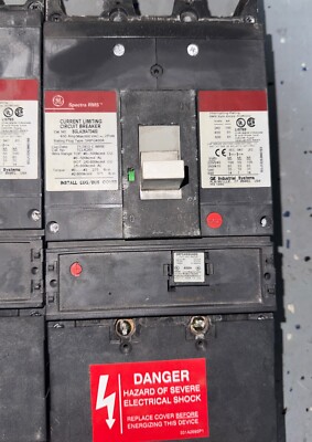 GE SGLA26AT0400 400-Amp 2-Pole Sprectra RMS Circuit Breaker 400A Rating Plug