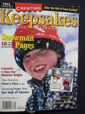 Creating Keepsakes Scrapbook Magazine December 2000 / January 2001