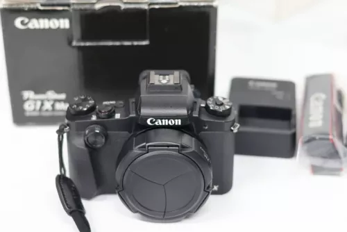 Canon PowerShot G1 X Mark III Digital Camera English Language w/ accessories