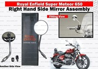 "Royal Enfield \"Chromspiegel-Baugruppe Rechts\" FüR Super Meteor 650"