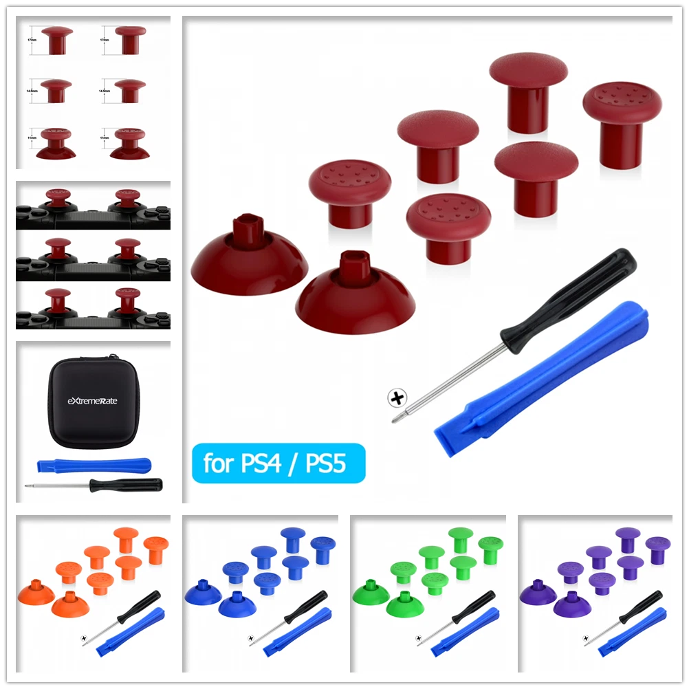 ThumbsGear Interchangeable Ergonomic Thumbstick for P S 5 & P S 4