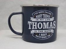 History & Heraldry Personalized Tin Mugs THOM...