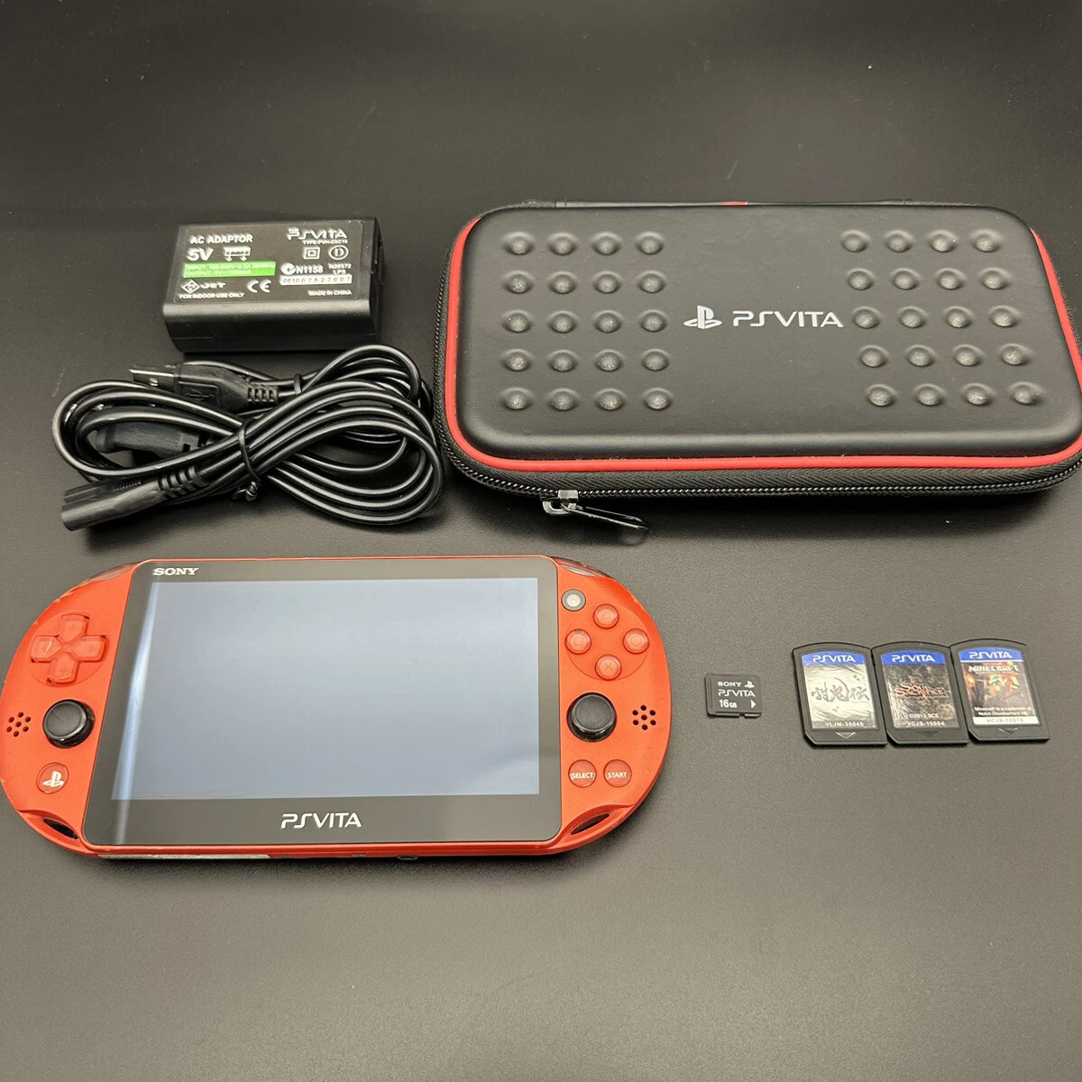 プレイステーションビータ　　赤色　カバー付き Sony PlayStation Vita Red Consoles for sale | eBay