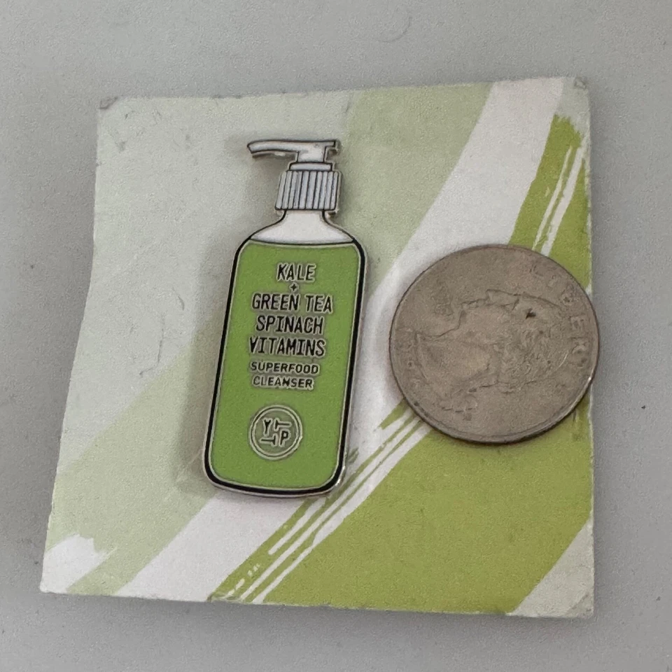 Superalimento Solapa Pin Kale Té Verde Espinaca Vitaminas Limpiador Juventud para la Gente Foto 3 de 3