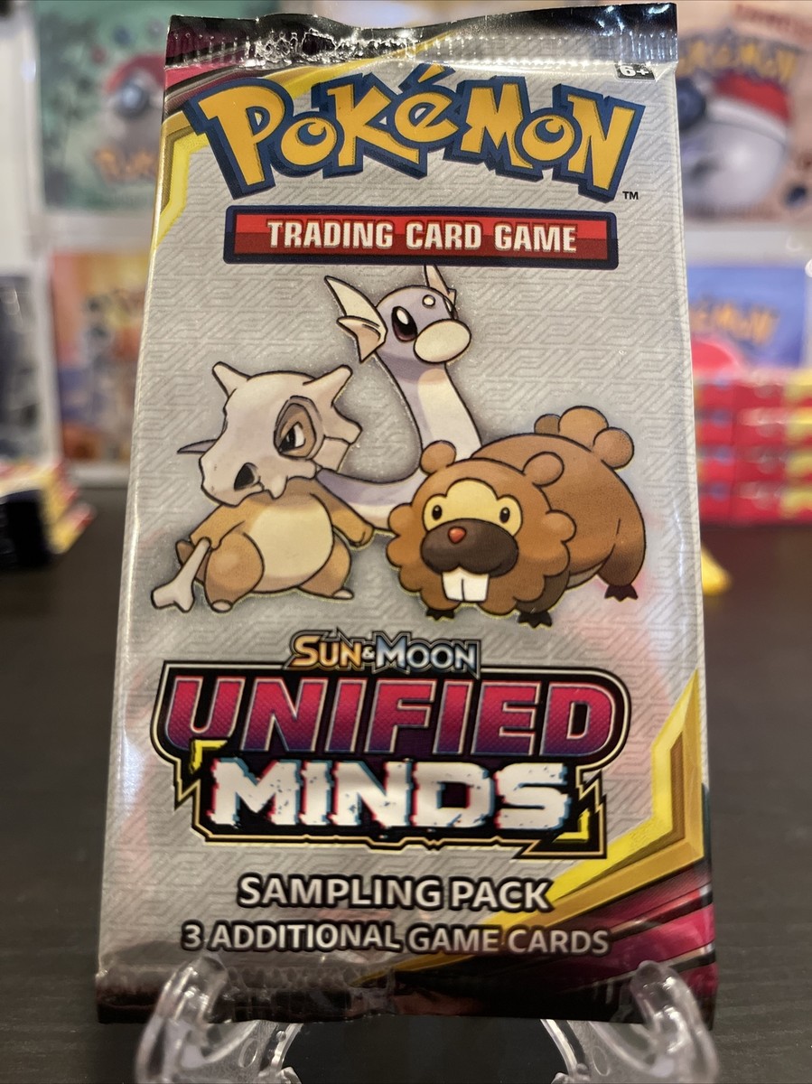 Pokemon Sampling Pack (3 Cards)— Unified Minds - Fun Pack Pokemon Sampling Pack (3 Cards)— Unified Minds - Fun Pack