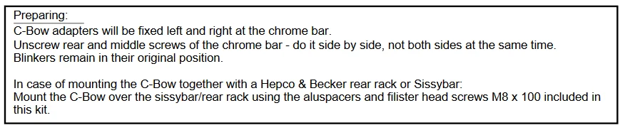 Коляска Triumph Bonneville Amerika/Speedmaster C-Bow - хромированная H&B (2005-17) - Изображение 3 из 4