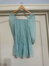 Short Long Sleeve Aqua Alice And Olivia Dress Size Small