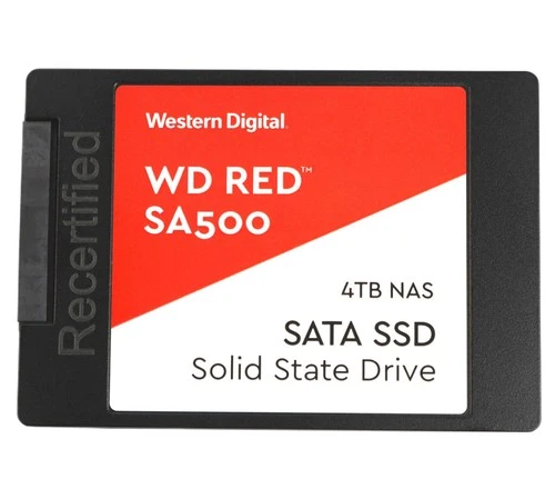 Disque Dur Interne SATA 2,5" 7Mm 4To WD Red SA500 Pour NAS WDS400T1R0A 24/7