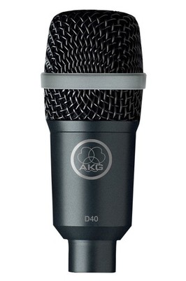 AKG D40 instrument dynamic microphone