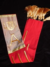 Minister's Stole ~ Priest Clergy Stole ~ Alpha & Omega Religious Services Garb