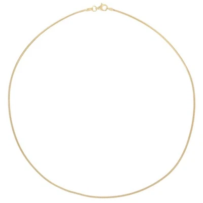 AJN Schlangenkette 1,4 mm aus 585 Gelbgold 42 cm - Bild 1 von 3