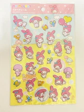Daiso Sanrio My Melody Bulging Sticker Japan Limited New Pink Kawaii Mymelody