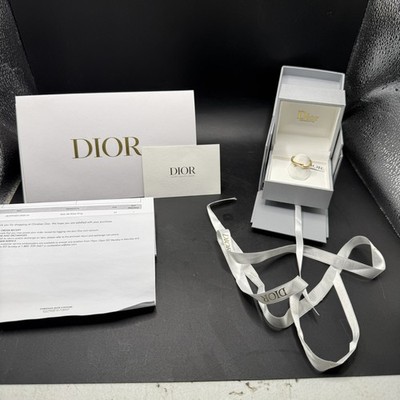 Dior Bois de Rose ring JBDR95003 US 7 18K Gold with BOX