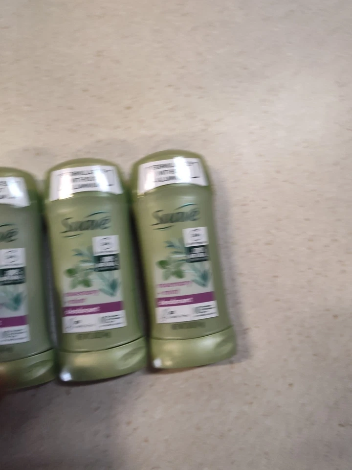 Suave Romero y Menta Desodorante Libre de Aluminio, Lote de 3 2.6 OZ Foto 3 de 4
