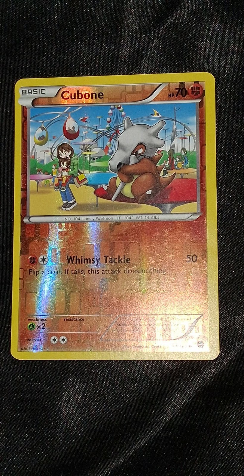Cubone 77/162 Breakthrough Reverse Holo, LP