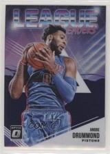 2018-19 Panini Donruss Optic League Leaders Purple Prizm Andre Drummond #2 6yn