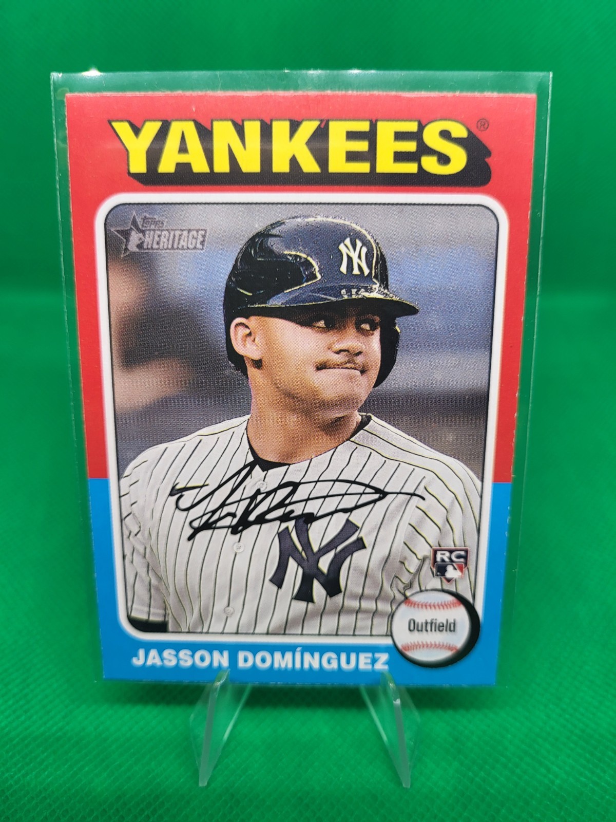 Jasson Dominguez #399 [RC] 2024 Topps Heritage