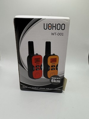 NEW UOKOO Walkie Talkies 6KM 2 Way Radio (Pink)