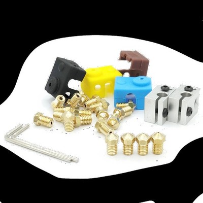 Advanc3D V6 Style Mega Kit Set Messing in 0.2--0.8mm 1.75mm Filament mit Zubehör
