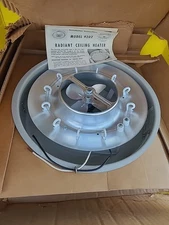 Vtg New Nutone-Scovill Model 9202 Surface-Mount Forced Ceiling Heater 1000watt