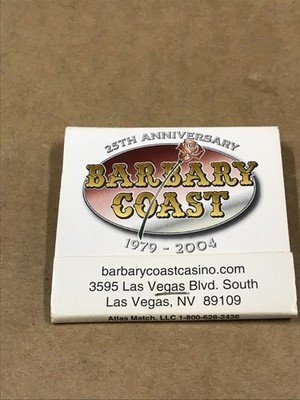 Vintage New/Unstruck Barbary Coast - Matchbook, Matchcover